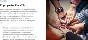 Lee más sobre el artículo ¡Primeros resultados del Proyecto Europeo Share 2 Act!
